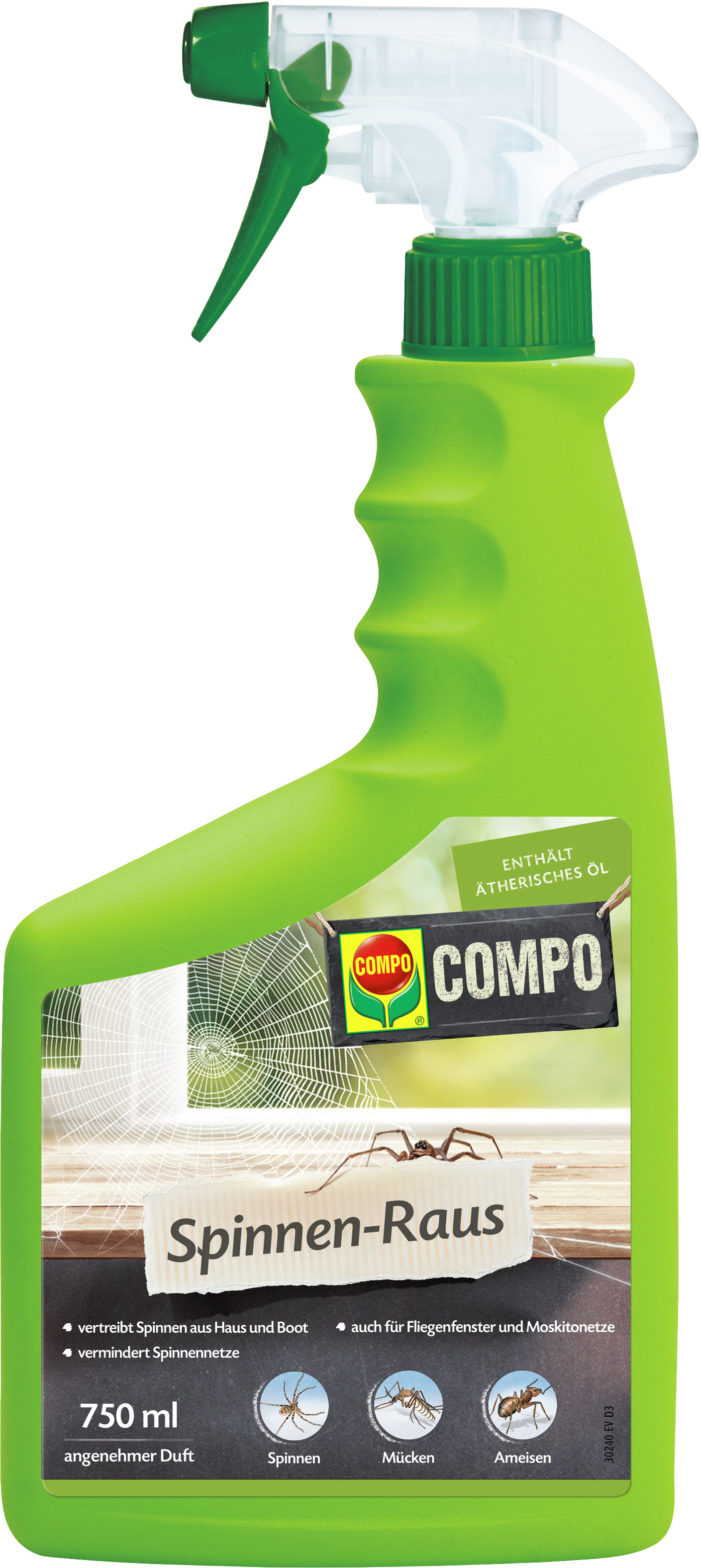 COMPO Spinnen-Raus