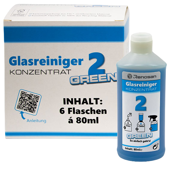 Glasreiniger GREEN Konzentrat