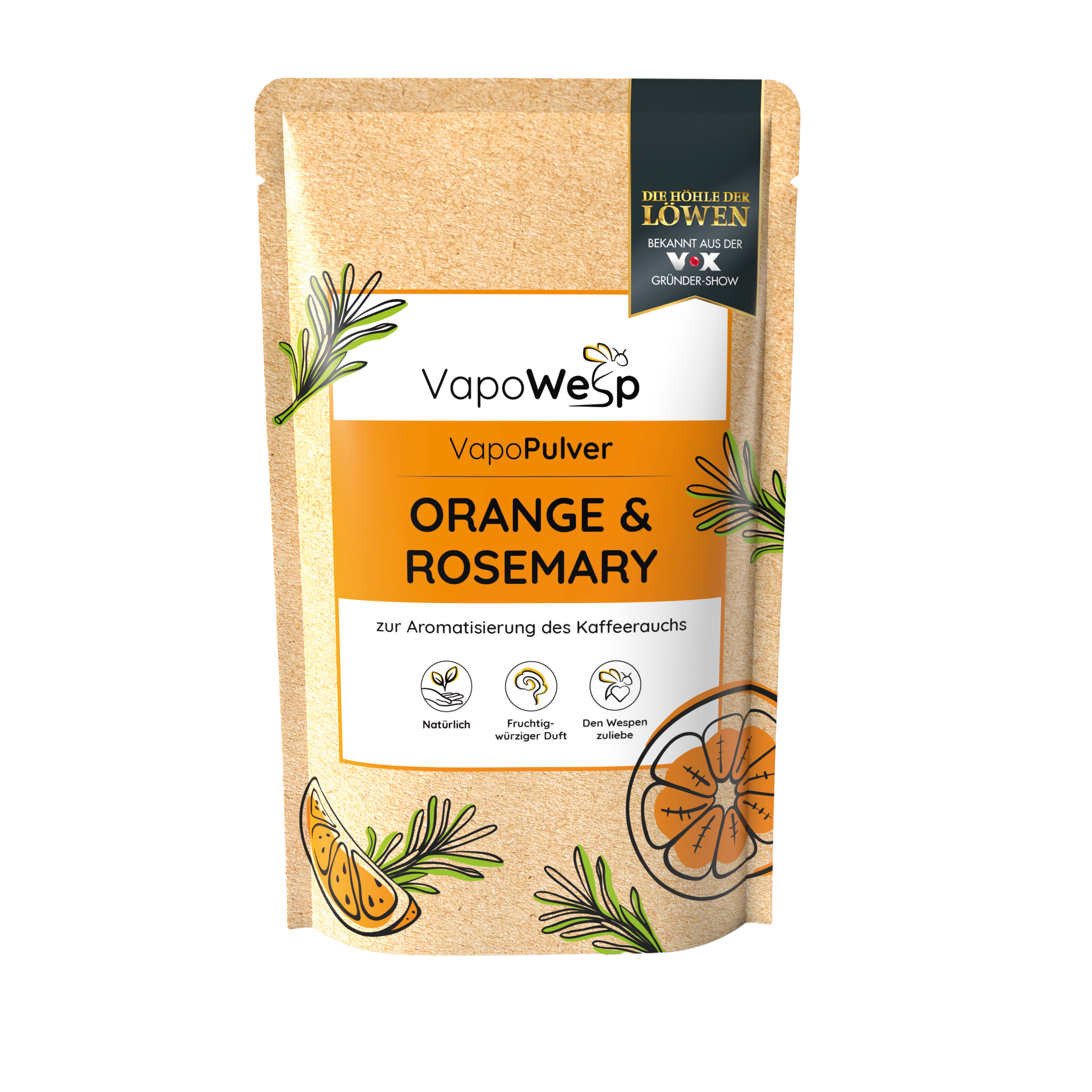 VapoPulver Orange & Rosemary