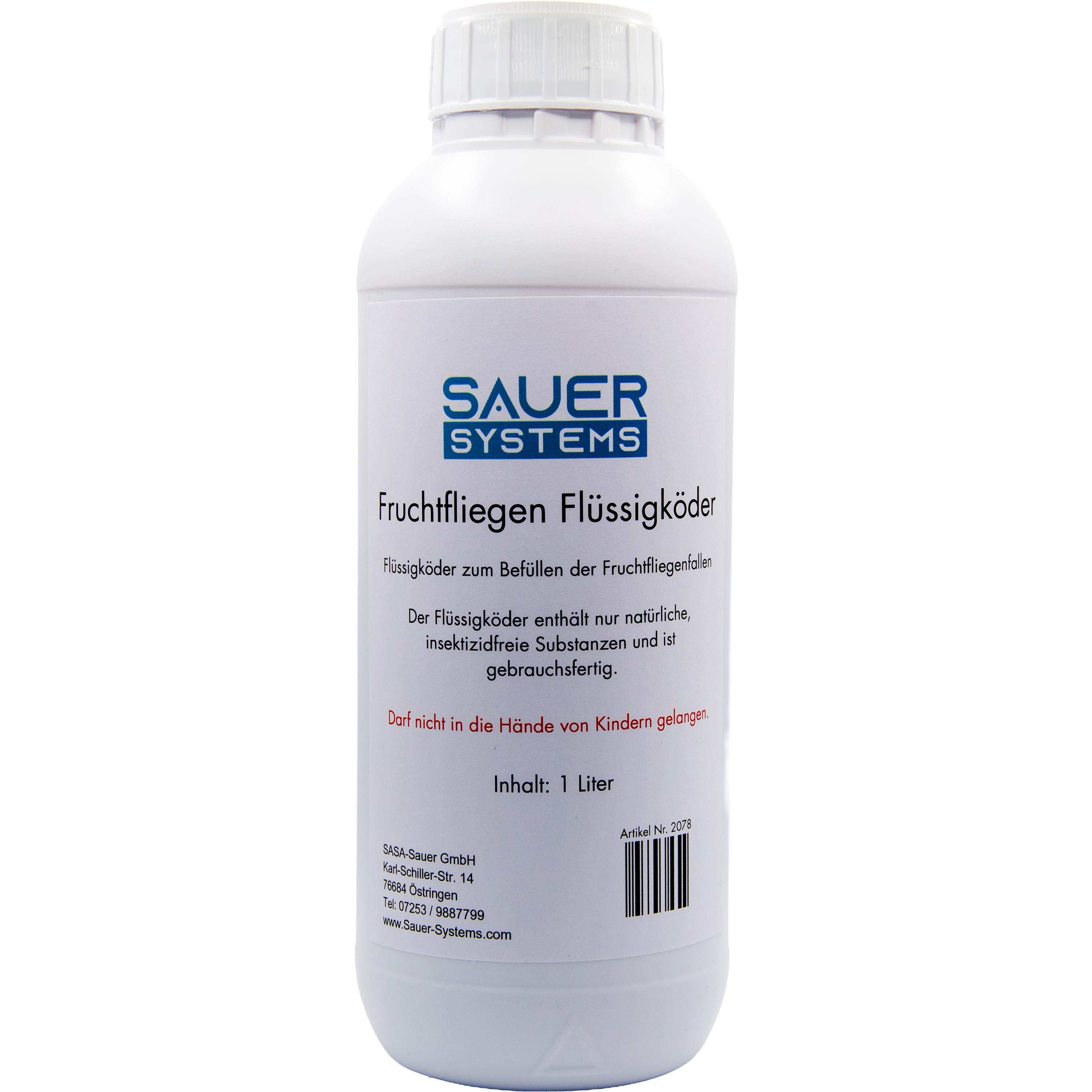 Fruchtfliegen-Flüssigköder 1 Liter