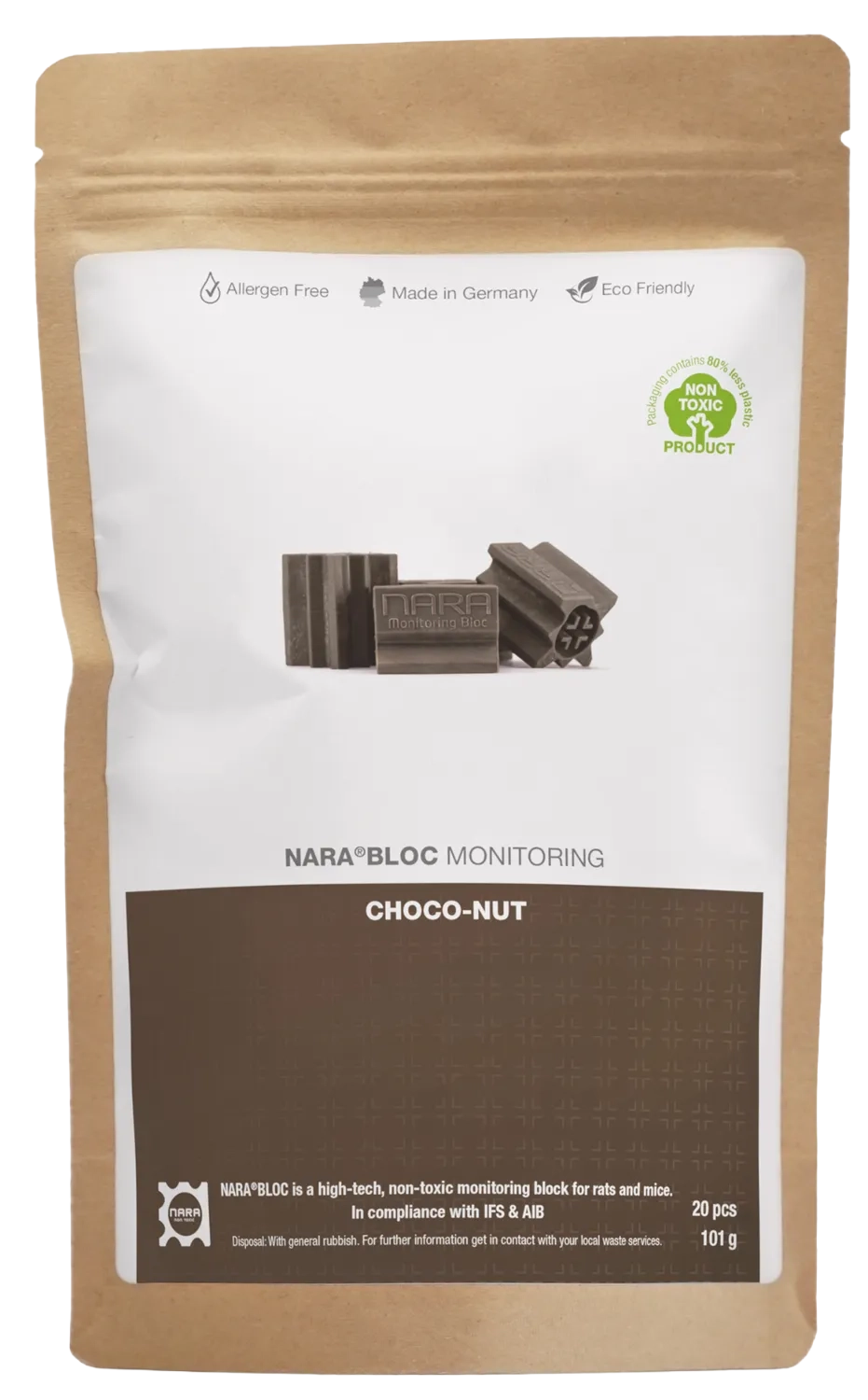 NARA® Bloc - Schoko-Nuss