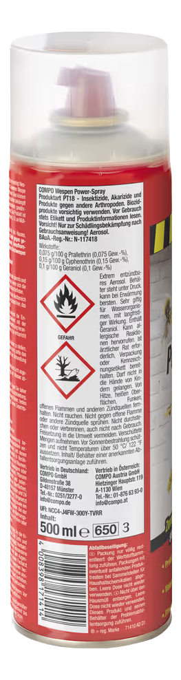 COMPO Wespen Power-Spray