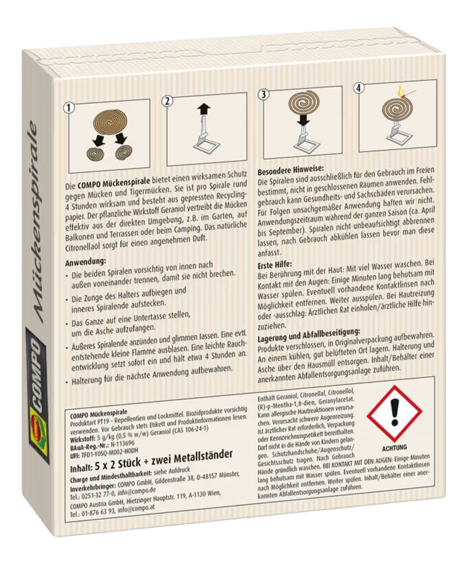 COMPO Mückenspirale