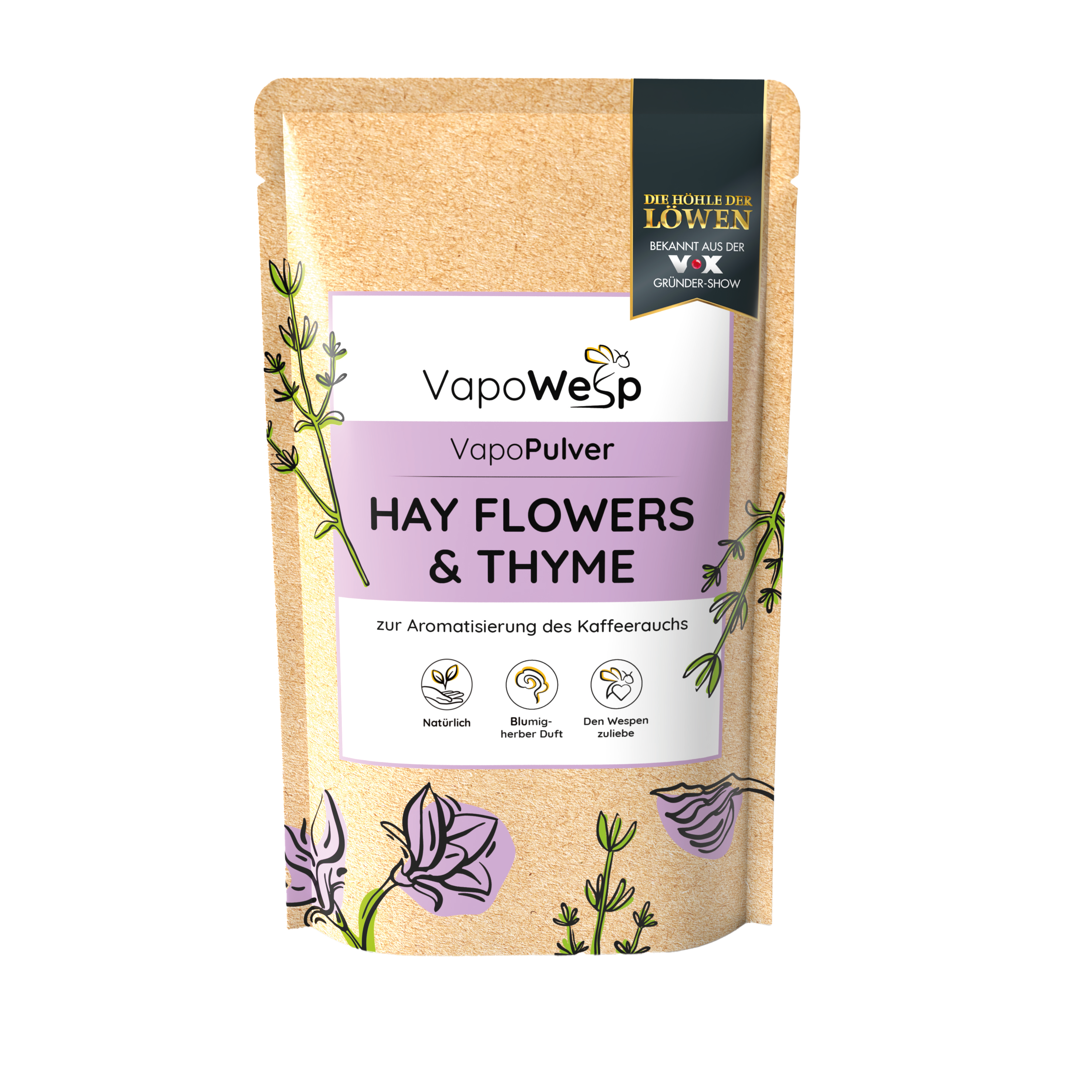 VapoPulver Hay Flowers & Thyme