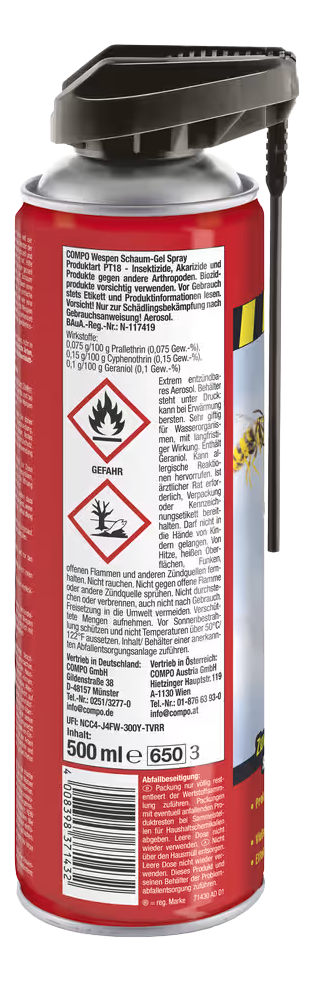 COMPO Wespen Schaum-Gel Spray