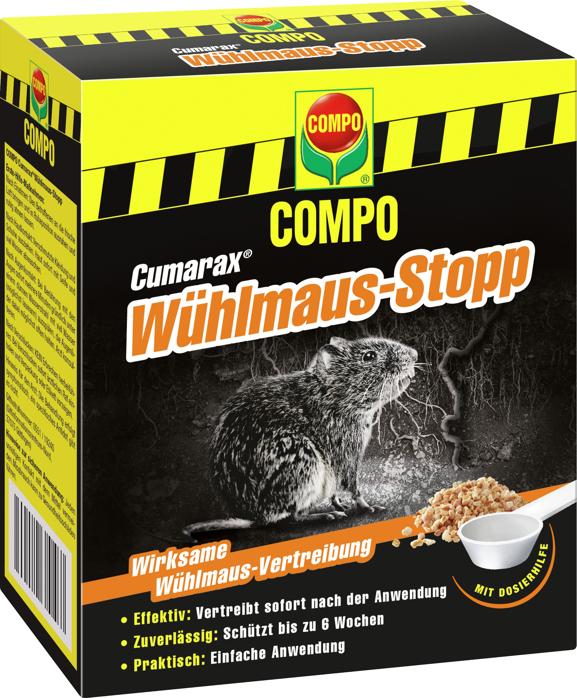 COMPO Cumarax® Wühlmaus-Stopp